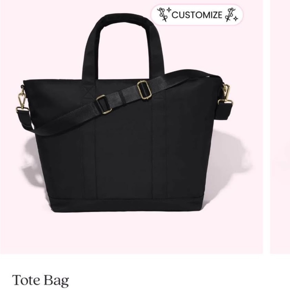 Stoney Clover Lane Black Tote Bag